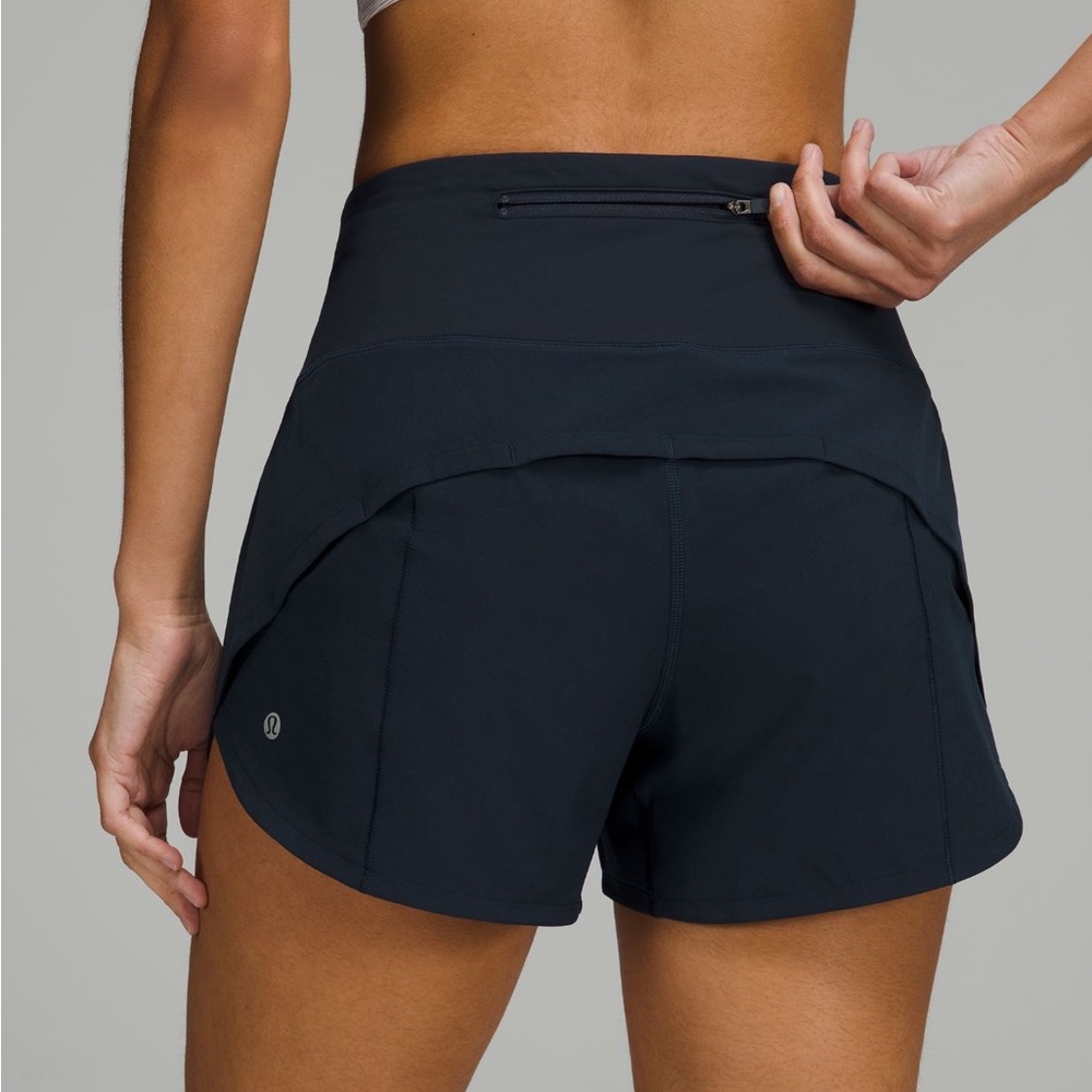 NWOT - speed up high rise 4” lines shorts